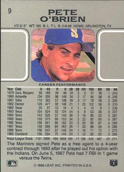 Pete O’Brien  baseball card collectible - Main Image 2