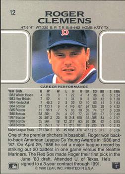 Roger Clemens  baseball card collectible - Main Image 2