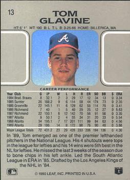 Tom Glavine  baseball card collectible - Main Image 2