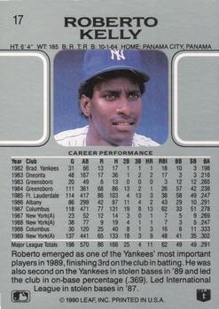 Roberto Kelly  baseball card collectible - Main Image 2