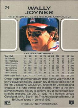 Wally Joyner  baseball card collectible - Main Image 2