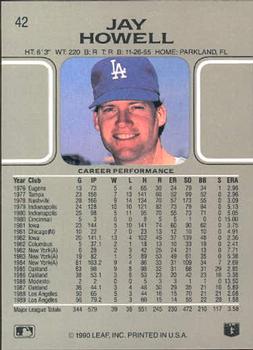 Jay Howell  baseball card collectible - Main Image 2