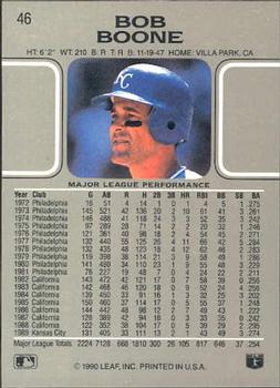 Bob Boone  baseball card collectible - Main Image 2