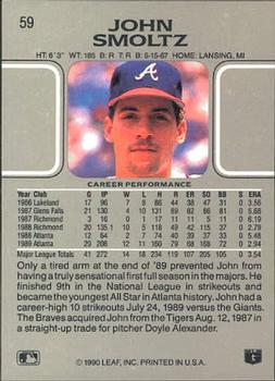 John Smoltz  baseball card collectible - Main Image 2