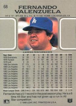 Fernando Valenzuela  baseball card collectible - Main Image 2