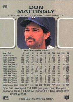Don Mattingly  baseball card collectible - Main Image 2