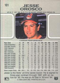 Jesse Orosco  baseball card collectible - Main Image 2