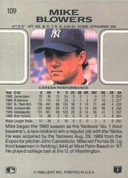 Mike Blowers  baseball card collectible - Main Image 2