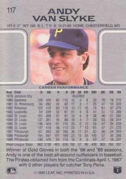 Andy Van Slyke  baseball card collectible - Main Image 2