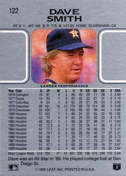 Dave Smith  baseball card collectible - Main Image 2