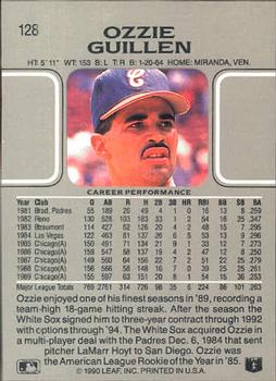 Ozzie Guillen  baseball card collectible - Main Image 2