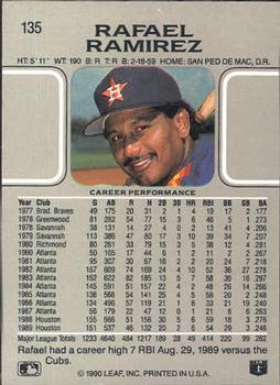 Rafael Ramirez  baseball card collectible - Main Image 2