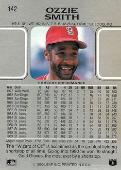 Ozzie Smith  baseball card collectible - Main Image 2