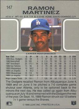 Ramon Martinez  baseball card collectible - Main Image 2