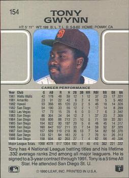 Tony Gwynn  baseball card collectible - Main Image 2