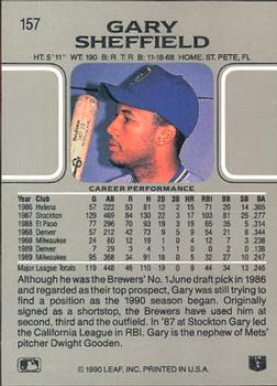 Gary Sheffield  baseball card collectible - Main Image 2