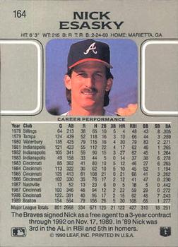 Nick Esasky  baseball card collectible - Main Image 2