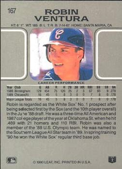 Robin Ventura  baseball card collectible - Main Image 2