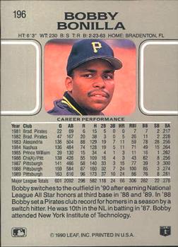 Bobby Bonilla  baseball card collectible - Main Image 2