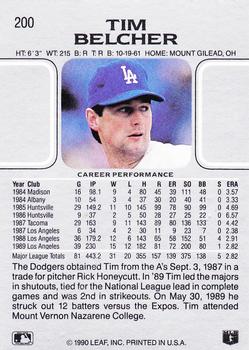 Tim Belcher  baseball card collectible - Main Image 2