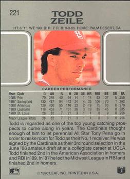 Todd Zeile  baseball card collectible - Main Image 2
