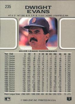 Dwight Evans  baseball card collectible - Main Image 2