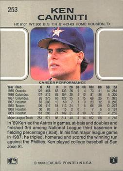 Ken Caminiti  baseball card collectible - Main Image 2
