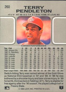 Terry Pendleton  baseball card collectible - Main Image 2
