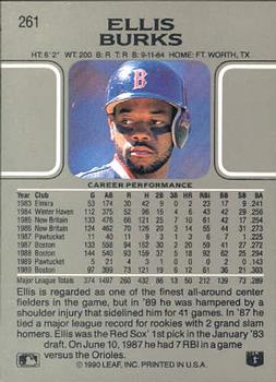 Ellis Burks  baseball card collectible - Main Image 2