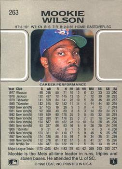 Mookie Wilson  baseball card collectible - Main Image 2
