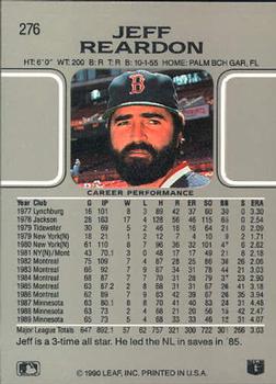 Jeff Reardon  baseball card collectible - Main Image 2