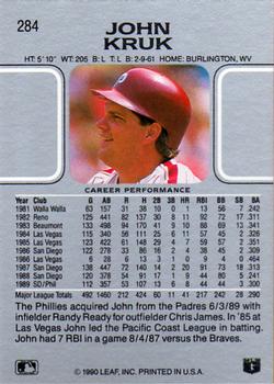 John Kruk  baseball card collectible - Main Image 2