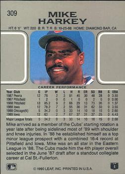 Mike Harkey  baseball card collectible - Main Image 2
