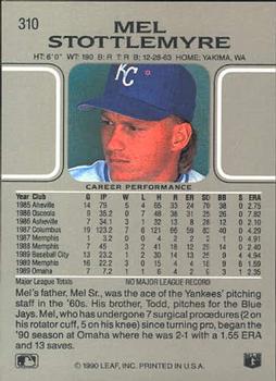 Mel Stottlemyre  baseball card collectible - Main Image 2