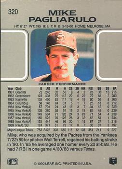 Mike Pagliarulo  baseball card collectible - Main Image 2