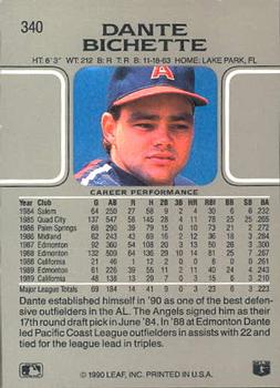 Dante Bichette  baseball card collectible - Main Image 2