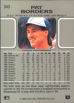 Pat Borders  baseball card collectible - Main Image 2