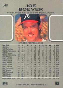 Joe Boever  baseball card collectible - Main Image 2