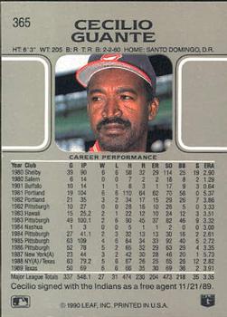 Cecilio Guante  baseball card collectible - Main Image 2