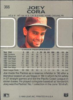 Joey Cora  baseball card collectible - Main Image 2