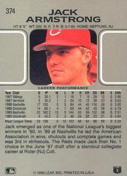 Jack Armstrong  baseball card collectible - Main Image 2