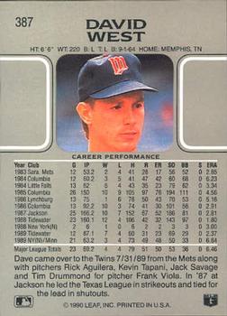 David West  baseball card collectible - Main Image 2