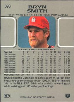 Bryn Smith  baseball card collectible - Main Image 2