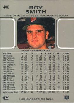 Roy Smith  baseball card collectible - Main Image 2