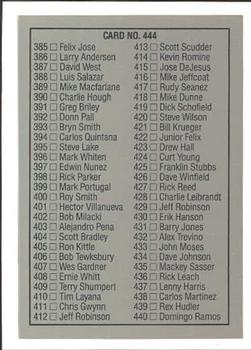 Will Clark  baseball card collectible - Main Image 2