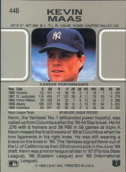 Kevin Maas  baseball card collectible - Main Image 2