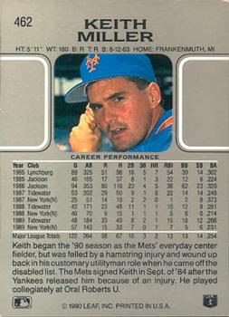 Keith Miller  baseball card collectible - Main Image 2