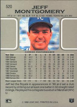 Jeff Montgomery  baseball card collectible - Main Image 2