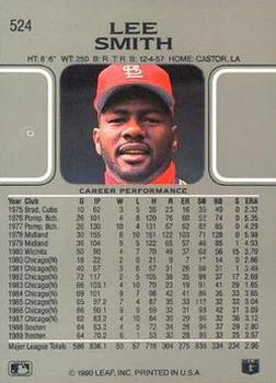 Lee Smith  baseball card collectible - Main Image 2