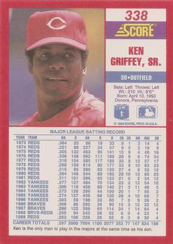 Ken Griffey, Sr.  baseball card collectible - Main Image 2
